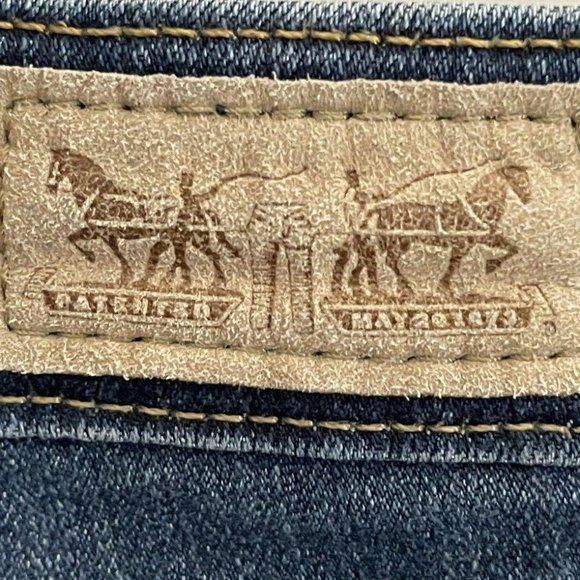 Levi’s Mid Rise Skinny Jeans Stretch Denim Size 8 - Picture 6 of 12